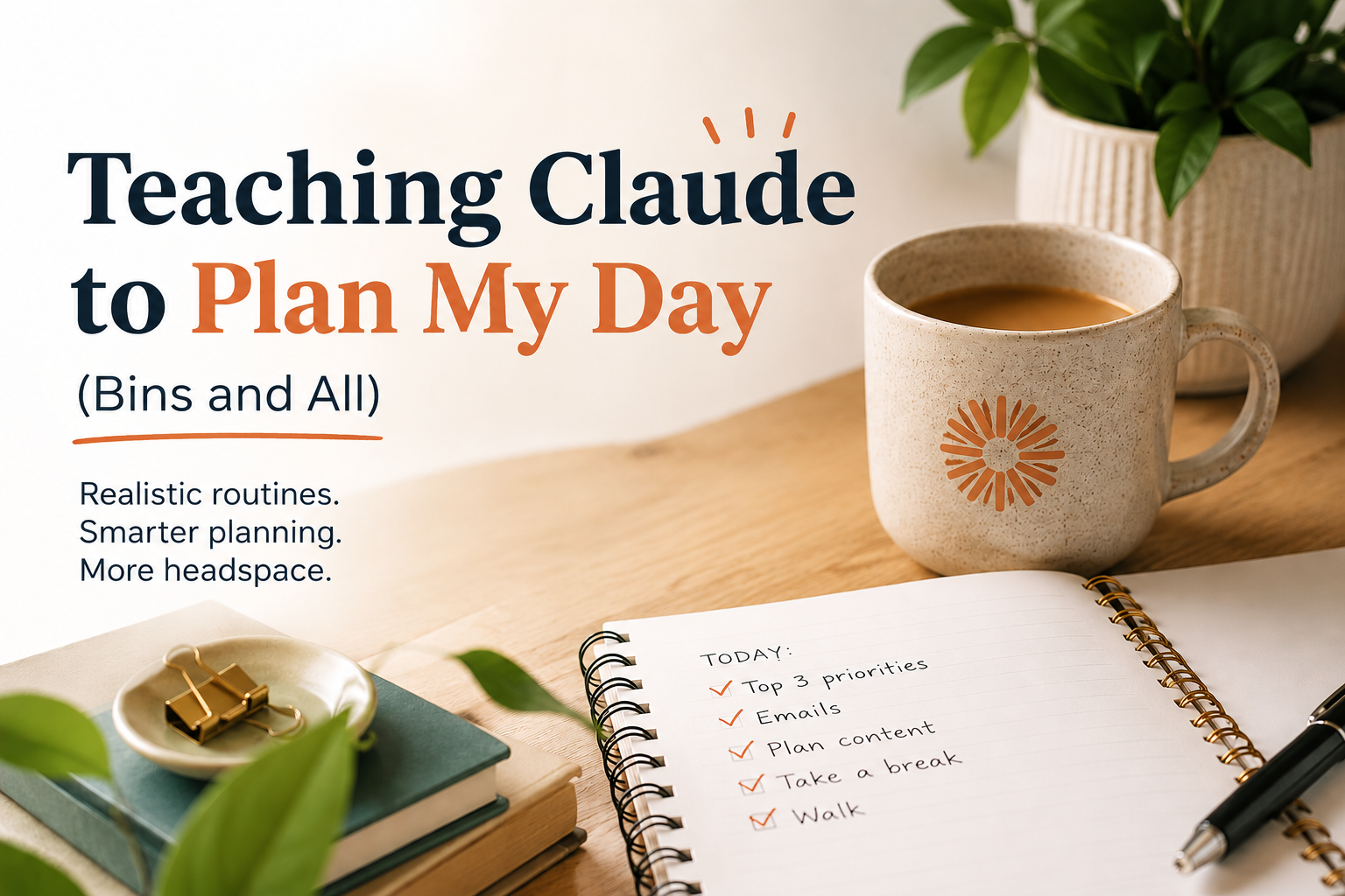 Teaching Claude to Plan My Day (Bins and All)